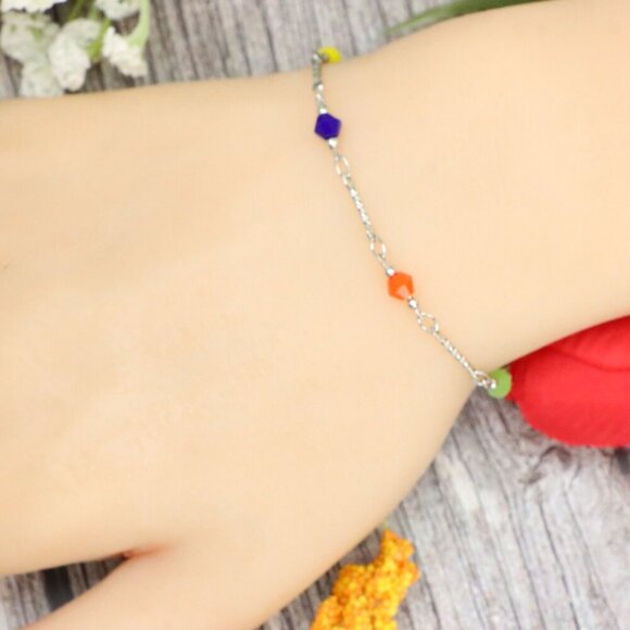 "Trendy Handmade Bracelet – A Stylish Gift for Women & Girls, MAR091845 - Picture 10 of 10